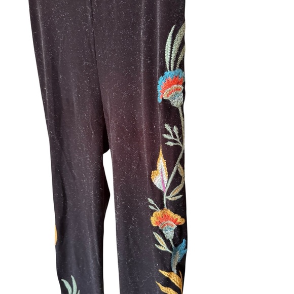 Johnny Was -  NWT Sidonia Velvet Stretch Leggings Sz XS - Picture 6 of 11